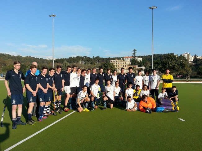 U18 Boys with Harrow School